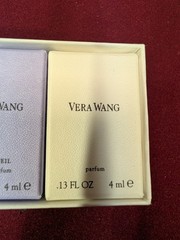 VERA WANG Set of 3 Bottle Sample Set in Box Truly Pink Sheer Veil