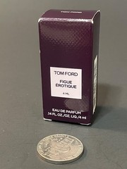 TOM FORD “FIGUE EROTIQUE” GENDERFEE : EAU DE PARFUM MINIATURE .14 fl oz / NEW