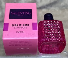 Born In Roma Donna Valentino Extradose Parfum 0.2 Fl Oz/6ml Splash Mini