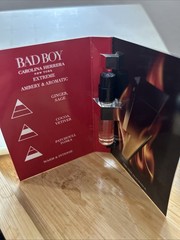 Carolina Herrera Bad Boy Extreme Eau De Parfum Spray Sample .05 1.5 ml Vial