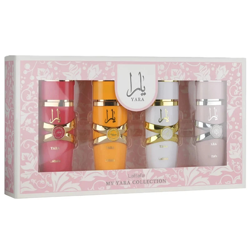 Set Lattafa Yara Collection 4 Pcs x 25 ml EDP