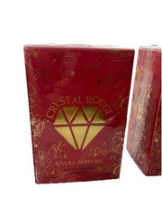 CRYSTAL ROUGE By RIVOLI PARFUMS 3.4 Oz Eau De Parfums New Sealed Box