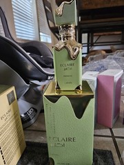 Lattafa Eclaire Pistache Eau de Parfum Spray, Regular Size 3.4 fl oz