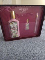 NEW Gucci Flora Gardenia 3-Piece Gift Set Eau de Parfum Spray, 100ml