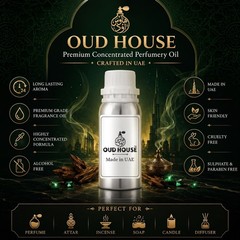 Oud House Light Blue DD&GG Perfumery Oil 3.4 fl oz Fresh Citrus Floral
