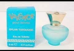 Versace DYLAN TURQUOISE perfume/ fragrance deluxe sample 5 ml 0.17 us fl.oz.