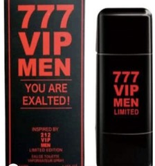 777 VIP Exalted Cologne for Men 3.4 oz. EDT By EBC Collection Spray Fragrance