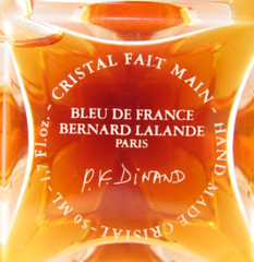 Vtg RARE Bernard Lalande PF Dinand Cristal Tower Eiffel Parfum 50ml DISCONTINUED