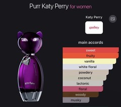 Katy Perry Purr Eau de Parfum Spray 3.3 fl oz Regular Size Sweet Fruity
