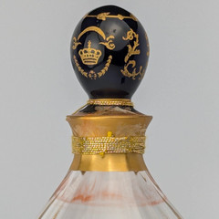 Fabergé Imperial 2 fl oz 1996 Limited Edition St Louis Crystal, Corded, Low Fill