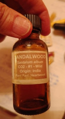 Pure CO2 Extract Sandalwood Oil from India +20 yrs old , 2 Vials (2 X .59ml)