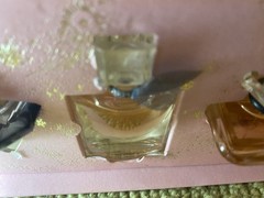 Lancome MINI Perfume Collection Holiday sampler 4 Piece Gift Set ( 1 missing )