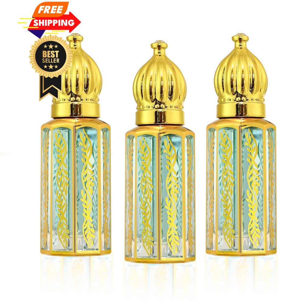EKIVAO Arabian Perfume for Women, 3Pack Arabic Long 0.4 Fl Oz (Pack of 3)