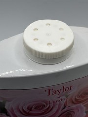 Taylor of London Luxury Talcum Powder Elegant Rose 7.0 oz 200g