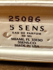 5 SENS Happy Tears Eau de Parfum with Jasmine 1 oz / 30 ml New In Box