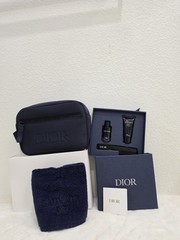 Dior Sauvage Grooming Essentials Set. with Dior Pouch, and Face Towel.