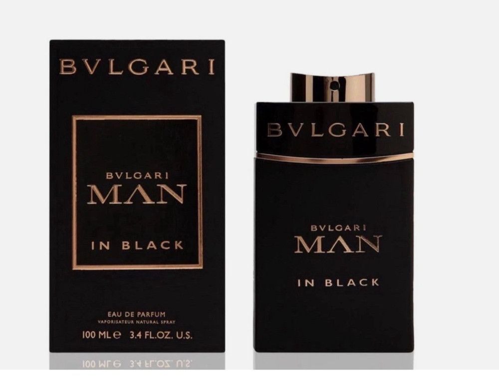 Bvlgari Man In Black Eau de Parfum Spray 100 mL 3.4 fl oz Regular Size