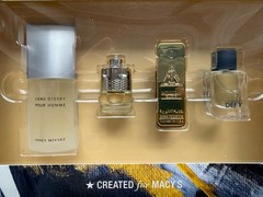 Macy’s Men’s Fragrance Set / Cologne Sampler Set Of 4 New Sealed