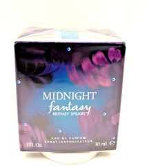Britney Spears Midnight Fantasy Edp for Women 1.0 fl oz Sealed Box