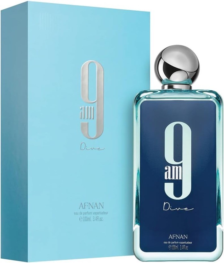 Afnan 9 AM Dive Unisex Eau De Parfum 3.4 fl. oz / 100ml
