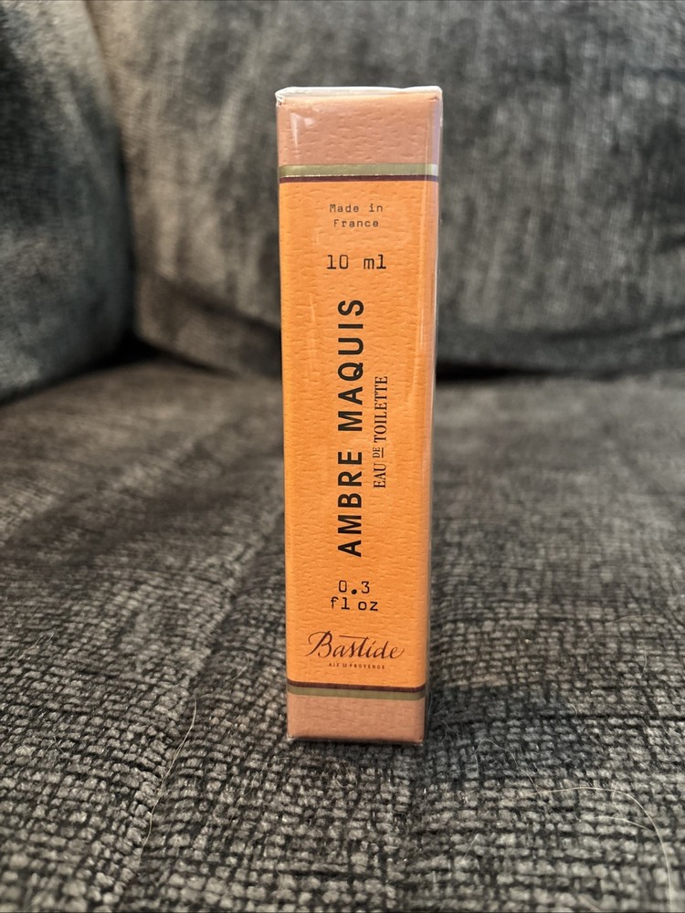 Bastide Ambre Maquis Eau de Toilette 10 ml New Sealed French Luxury Perfume
