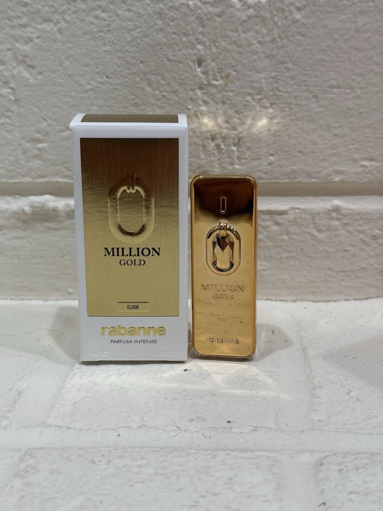 RABANNE MILLION GOLD ELIXIR Parfum Intense Mini Dabber 5ml/0.17oz NIB