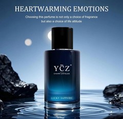Ycz Lucky Men’s Eau De Parfum New Round Box Packaging 1.7oz Charm Unfolds 50ML