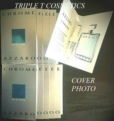 Azzaro CHROME EDT Spray Men’s Vial Sample SIZE 1.2 ML / 0.04 FL OZ Combo DEALS
