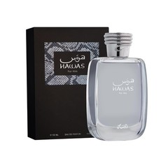 RASASI Hawas For Men Eau De Parfum Spray 100ML 3.3 Fl Oz (Pack of 1), BLACK