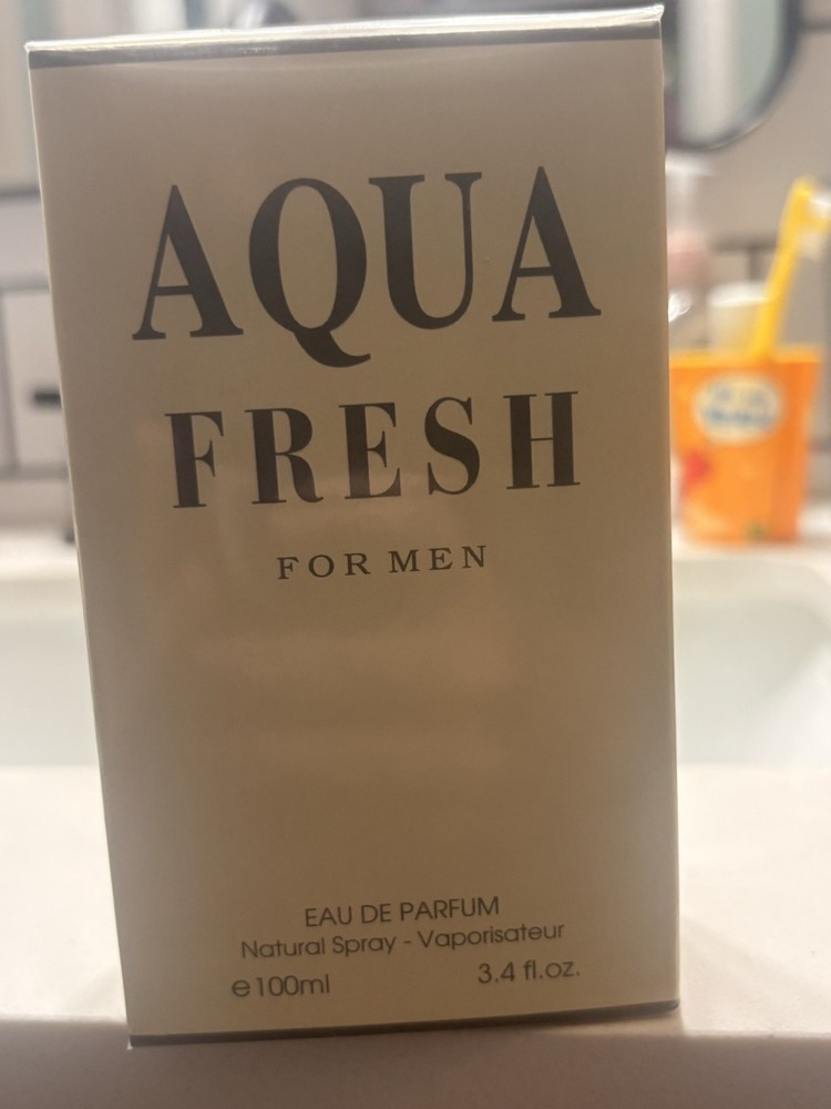 Fresh Aqua Fresh for Men Eau de Parfum Spray, Regular Size 3.4 fl oz