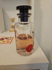 cherry refillable Louis Vuitton Spell on you 3.4oz Parfum bottle Takashi Murakam