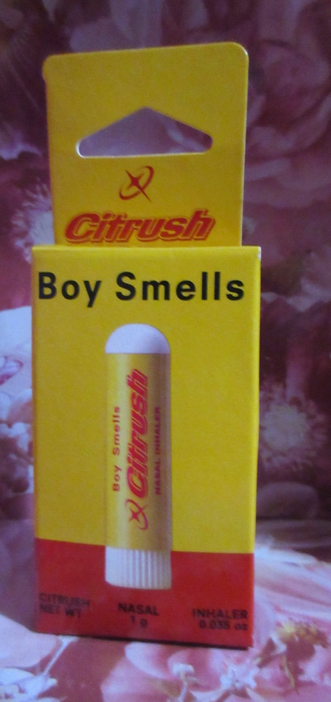 Boy Smells Citrush SNIFFER Stick NEW IN BOX