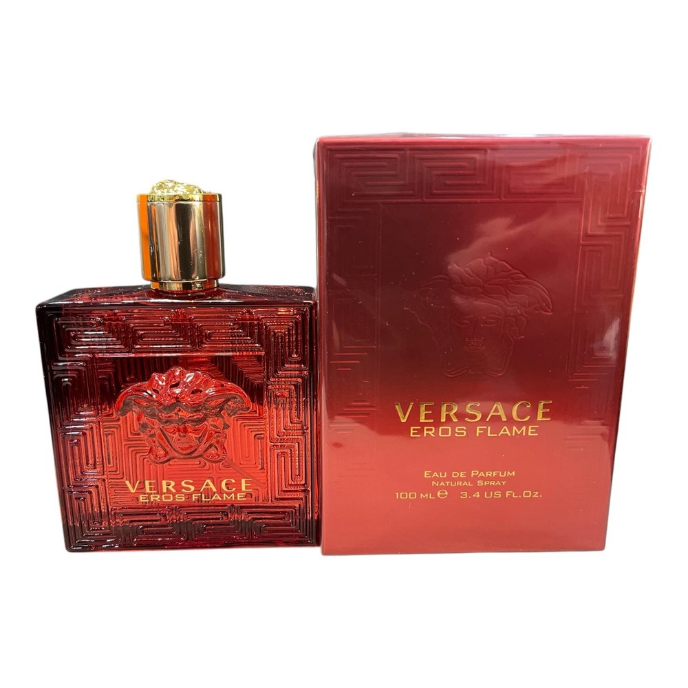 Versace Eros Flame by Versace 3.4 oz EDP Cologne for Men Brand New Original Box