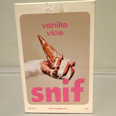 Snif Vanilla Vice Fine Fragrance Spray 1 oz Vegan Clean Non-Toxic Cruelty-Free