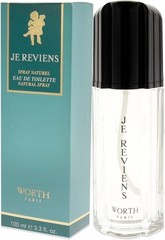 WORTH JE REVIENS EAU DE TOILETTE NATURAL SPRAY 100 ML/3.3 FL.OZ. NEW IN BOX SEAL