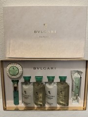 BVLGARI AU THE VERT Eau Parfumée 7 PC Gift Box Set Travel Size