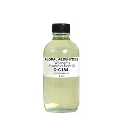 Floral Aldehydes (Women) Body Oil 4 oz Fragrance All Natural Scent Glass Bottle