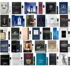 Men’s perfume sampler set – Designer perfume sample Lot x 10 assorted vials