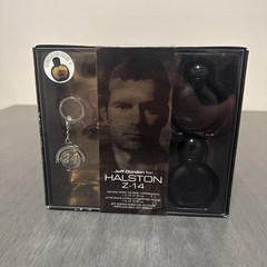 Jeff Gordon for HALSTON Z-14 Set Spray Cologne After Shave Lotion & Keychain NIB
